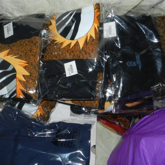 Bleach Ichigo Orange Flame 20th Anniversary Long Sleeve T-Shirt NEW/NWT - Picture 7 of 16